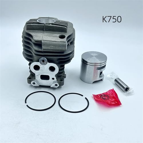 LAVAS 51mm Zylinderkolbenbausatz passend for Husqvarna Partner K750 K760 Cutoff-Betonsäge Motormotorteile ersetzen 506 38 61-71(K750) von LAVAS