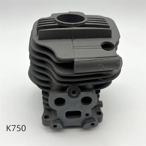 LAVAS Bohrung 51mm Zylinder Kolben Assy Kit Fit for Husqvarna Partner K750 K760 Cutoff Beton Säge Motor Motor Teile(K750) von LAVAS