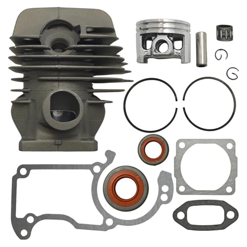 LAVAS Ersatz-44,7-mm-Zylinderkolbensatz mit Nikasil-Beschichtung, passend for Stihl 026 026PRO MS260 Big Bore-Kettensäge, Garten-Elektrowerkzeug-Zubehör von LAVAS