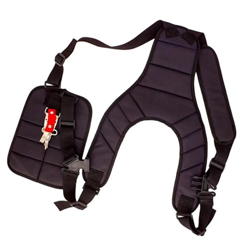 LAVAS For Strimmer Harness Strap Doppel Schulter Pad Rasen Einstellbare Pinsel Cutter von LAVAS