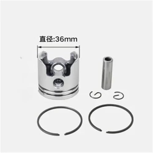 LAVAS Freischneider-Zylinder-Kolben-Kit Block-Set Durchmesser 36 mm for 1E36F-5B BC 33 Grasheckenschere Mitsubishi TB33 TU33(Piston kit) von LAVAS