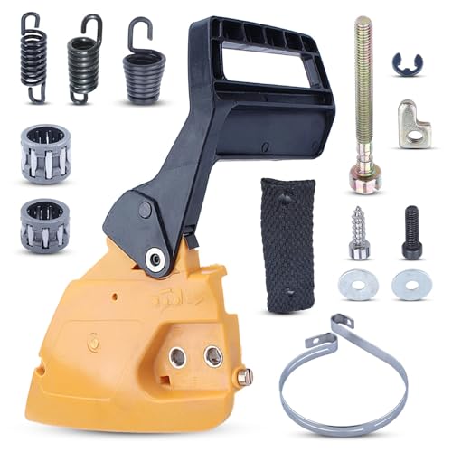 LAVAS Kettenbremsgriff Kupplungsdeckel for Partner 350 351 Bandeinsteller AV-Puffersatz Kettensägenmotor Motorteile von LAVAS