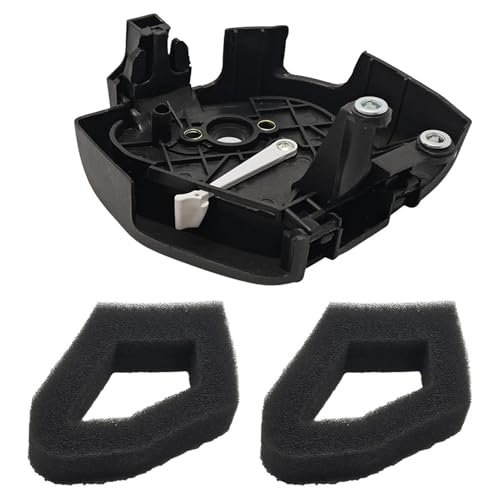 LAVAS Luftfilterabdeckungsbaugruppe for Honda GX35 GX35NT HHT35S Rasenmähermotorteil mit 2 Stück Luftfilterelementen Gartenwerkzeugteile von LAVAS