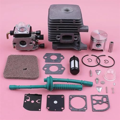 LAVAS Luftfilterleitung, Kraftstoffschlauch, Ansaugpumpe, Rückschlagventil-Kit for Stihl FS38 FS45 FS46 FS55 FC55 HL45 Rasentrimmer, Ersatzteil von LAVAS