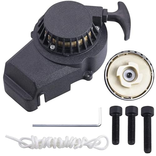 LAVAS Motorrad Rückstoßstarter Seilzugstarter-Kit for 2-Takt 47Cc 49Cc Pocket Coolster SSR SX50 Mini Dirt Bike Moto Quad ATV von LAVAS