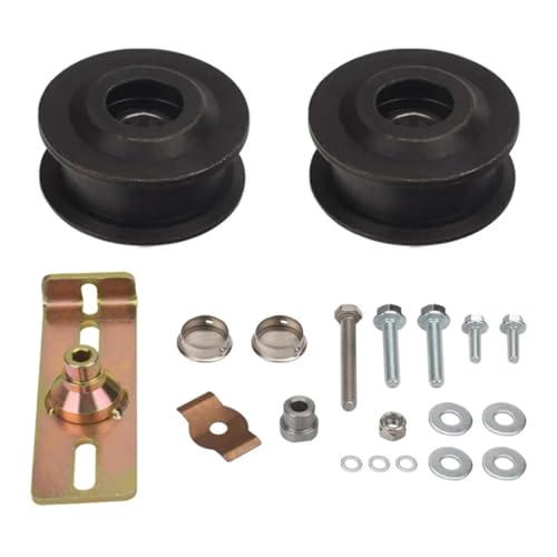 LAVAS Riemenscheiben und Spannrollensatz passend for Toro ECKA30 126-0316 131-4506 131-4509 kommerzielle Rasenmäher von LAVAS