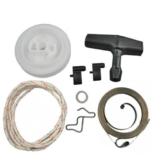 LAVAS Rückstoß Rücklauf Frühling Starter Pulley Griff Seil Sperrklinke Rückstoß Starter Rebuild Kit for Stihl 034 036 044 MS340 MS360 MS361 Kettensäge(Type 1) von LAVAS