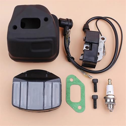 LAVAS Schalldämpfer Schrauben Zündspule Luftfilter Kit Fit for Husqvarna 357 357XP 359 EPA Jonsered 2159 CS2156 CS2159 Kettensäge Teile 503917601 LAVAS Schalldämpfer Schrauben Zündspule Luftfilter Kit Fit for Husqvarna 357 357XP 359 EPA Jonsered 2159 CS2156 CS2159 Kettensäge Teile 503917601 von LAVAS