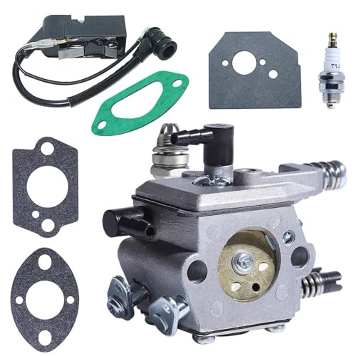 LAVAS Vergaser Zündspule Zündkerze for Chinesische 5200 5800 4500 52cc 58cc 45cc Dichtung Kit 2-Takt Kettensäge Ersatzteile LAVAS Vergaser Zündspule Zündkerze for Chinesische 5200 5800 4500 52cc 58cc 45cc Dichtung Kit 2-Takt Kettensäge Ersatzteile von LAVAS