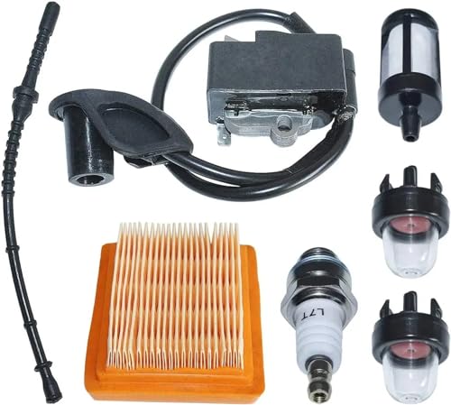 LAVAS Zündspule, Luftfilter, Kraftstofffilter-Set for Stihl FS120 FS200 FS020 FS202 FS250 FS300 FS350 Rasentrimmer LAVAS Zündspule, Luftfilter, Kraftstofffilter-Set for Stihl FS120 FS200 FS020 FS202 FS250 FS300 FS350 Rasentrimmer von LAVAS