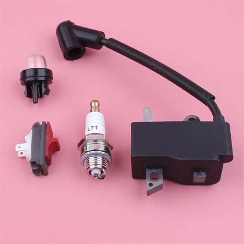 LAVAS Zündspule Stop On Off Schalter Primer Birne Zündkerze Kit for Husqvarna 235R 232R 225R 232L 240RJ 227R 235FR Trimmer Teil von LAVAS