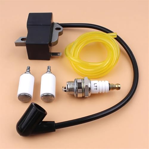 LAVAS Zündspule Zündkerze Kraftstofffilterleitungssatz for HUSQVARNA 125E 125C 125L 125R 125RJ 128R 128LD 128C 128CD Trimmer Freischneider von LAVAS