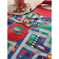Personalisierte Kinderschürze Feuerwehr, Schürzen Jungenschürzen Handgenäht, Kochschürze Für Kinder, Geschenk Kind Weihnachten, Laviosar von LAVIOSAR