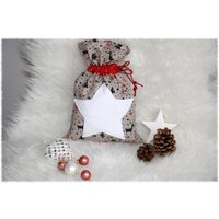 Personalisierter Nikolaussack Für Kinder Handgenäht, Nikolausstiefel, Deko Weihnachten, Geschenke Beutel Laviosar von LAVIOSAR