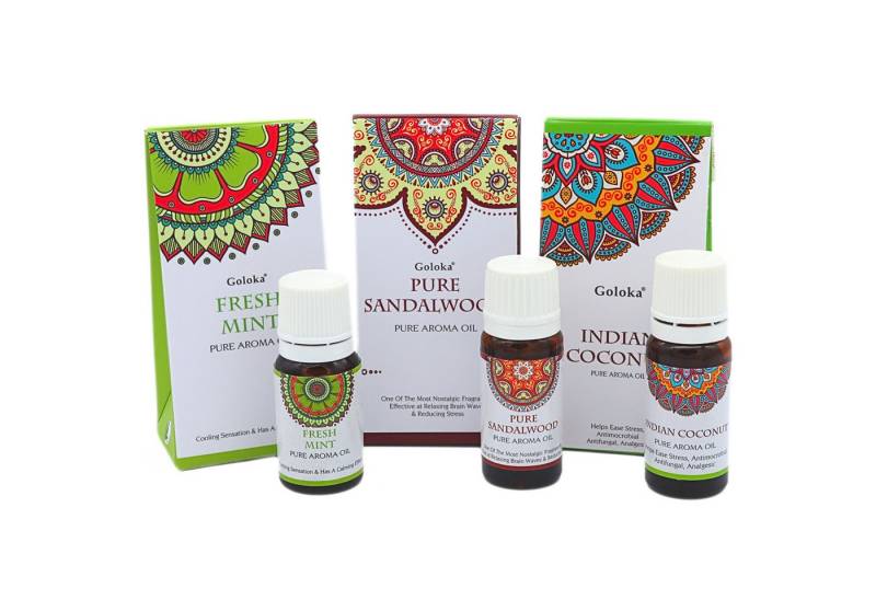 LAVISA Duftöl von Goloka, Naturdüfte für Aromatherapie, Diffusor, Duftlampe, Duftöl ätherisches Öl Nag champa Aroma esoterik geschenk goloka von LAVISA