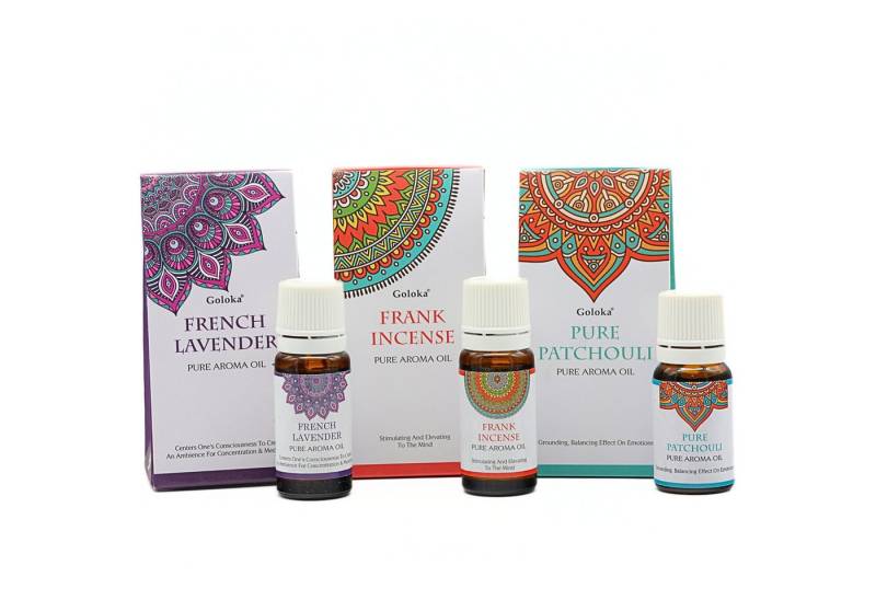 LAVISA Duftöl von Goloka, Naturdüfte für Aromatherapie, Diffusor, Duftlampe, Duftöl ätherisches Öl Nag champa Aroma esoterik geschenk goloka von LAVISA