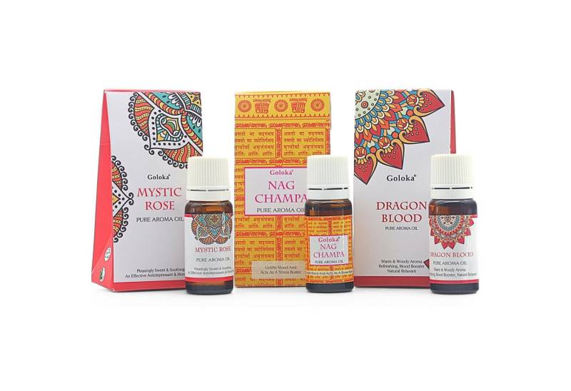 LAVISA Duftöl von Goloka, Naturdüfte für Aromatherapie, Diffusor, Duftlampe, Duftöl ätherisches Öl Nag champa Aroma esoterik geschenk goloka von LAVISA