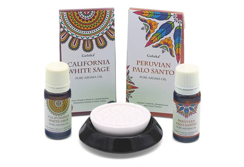 LAVISA Duftöl Duftstein für ätherische Öle, Diffusor, Aromatherapie, Duftlampe, Duftstein Diffusor Aromatherapie Palo Santo Salbei LAVISA Duftöl Duftstein für ätherische Öle, Diffusor, Aromatherapie, Duftlampe, Duftstein Diffusor Aromatherapie Palo Santo Salbei von LAVISA