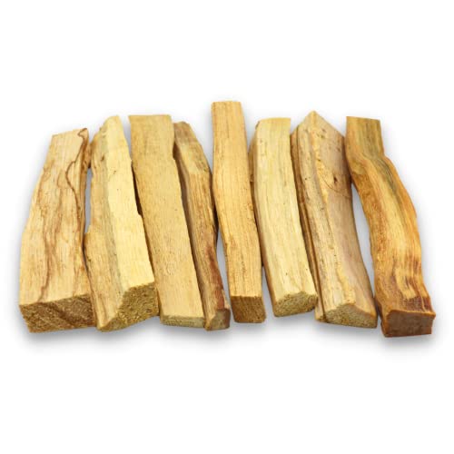 Palo Santo, Selenit Stab, Handmade mit Lavendel, Heiliges Holz, Smudge Kit (50g Palo Santo) von LAVISA