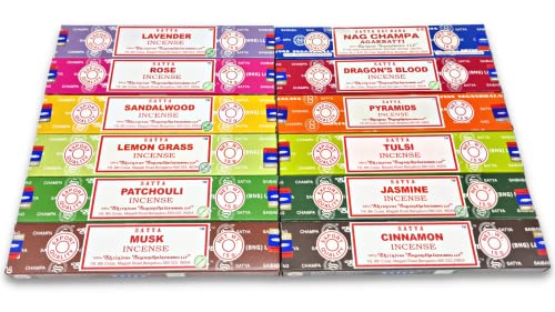 Satya Räucherstäbchen x LAVISA, Meditation, Aromatherapie, Duft (Natur Mischung) von LAVISA