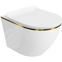 Wand-WC Hänge Toilette Toilettenbecken - Lavita Wand-WC Hänge Toilette Toilettenbecken - Lavita von LAVITA