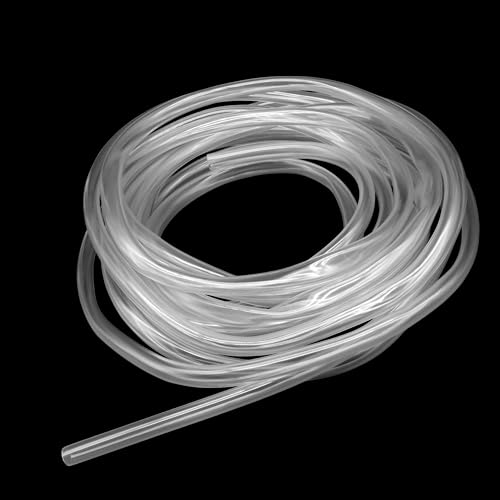 LAVMHAB 10 Meter PVC-Schlauch, 10 mm ID x 14 mm Außendurchmesser, transparenter Vinylschlauch, langlebiger und flexibler Kunststoffschlauch, PVC-Schlauch für Luft, Wasser und DIY-Projekte von LAVMHAB