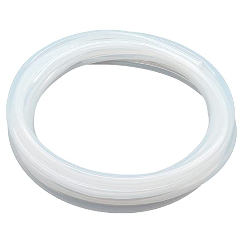 Silikonschlauch 8mm ID X 11mm OD, 1.5 Meter, LAVMHAB Lebensmitteltaugliche Schläuche Flexibler Silikonschlauch Klar Wasser Luft Schläuche Rohre für die Pumpe übertragen Silikonschlauch 8mm ID X 11mm OD, 1.5 Meter, LAVMHAB Lebensmitteltaugliche Schläuche Flexibler Silikonschlauch Klar Wasser Luft Schläuche Rohre für die Pumpe übertragen von LAVMHAB