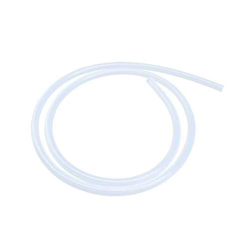 LAVMHAB Silikonschlauch 4mm ID x 7mm OD 1.5 Meter Länge, Lebensmitteltaugliche Schläuche Flexibler Schlauch Klar Wasser Luft Rohre für die Pumpe übertragen LAVMHAB Silikonschlauch 4mm ID x 7mm OD 1.5 Meter Länge, Lebensmitteltaugliche Schläuche Flexibler Schlauch Klar Wasser Luft Rohre für die Pumpe übertragen von LAVMHAB