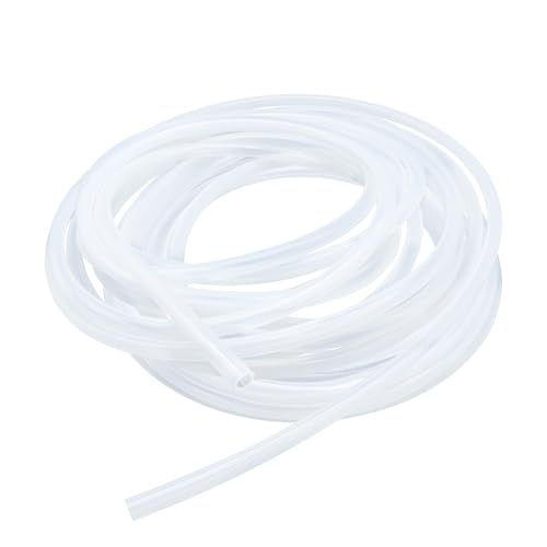LAVMHAB Silikonschlauch 4mm x 6mm 10 Meter Länge, Lebensmitteltaugliche Schläuche Flexibler Schlauch Klar Wasser Luft Rohre für die Pumpe übertragen LAVMHAB Silikonschlauch 4mm x 6mm 10 Meter Länge, Lebensmitteltaugliche Schläuche Flexibler Schlauch Klar Wasser Luft Rohre für die Pumpe übertragen von LAVMHAB