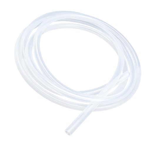 LAVMHAB Silikonschlauch 4mm x 6mm 4 Meter Länge, Lebensmitteltaugliche Schläuche Flexibler Schlauch Klar Wasser Luft Rohre für die Pumpe übertragen LAVMHAB Silikonschlauch 4mm x 6mm 4 Meter Länge, Lebensmitteltaugliche Schläuche Flexibler Schlauch Klar Wasser Luft Rohre für die Pumpe übertragen von LAVMHAB