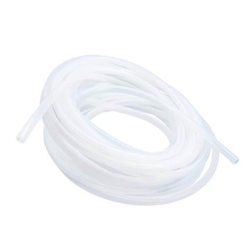 LAVMHAB Silikonschlauch 4mm x 6mm 6 Meter Länge, Lebensmitteltaugliche Schläuche Flexibler Schlauch Klar Wasser Luft Rohre für die Pumpe übertragen LAVMHAB Silikonschlauch 4mm x 6mm 6 Meter Länge, Lebensmitteltaugliche Schläuche Flexibler Schlauch Klar Wasser Luft Rohre für die Pumpe übertragen von LAVMHAB