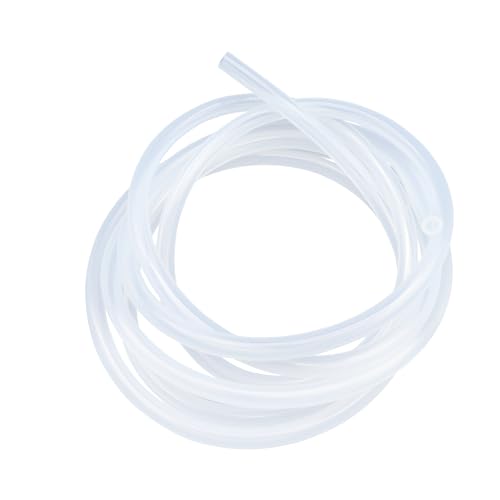 LAVMHAB Silikonschlauch 5mm ID x 9mm OD 5 Meter Länge, Lebensmitteltaugliche Schläuche Flexibler Schlauch Klar Wasser Luft Rohre für die Pumpe übertragen LAVMHAB Silikonschlauch 5mm ID x 9mm OD 5 Meter Länge, Lebensmitteltaugliche Schläuche Flexibler Schlauch Klar Wasser Luft Rohre für die Pumpe übertragen von LAVMHAB