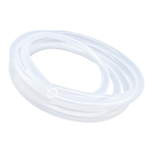 LAVMHAB Silikonschlauch 5mm x 7mm 4 Meter Länge, Lebensmitteltaugliche Schläuche Flexibler Schlauch Klar Wasser Luft Rohre für die Pumpe übertragen LAVMHAB Silikonschlauch 5mm x 7mm 4 Meter Länge, Lebensmitteltaugliche Schläuche Flexibler Schlauch Klar Wasser Luft Rohre für die Pumpe übertragen von LAVMHAB