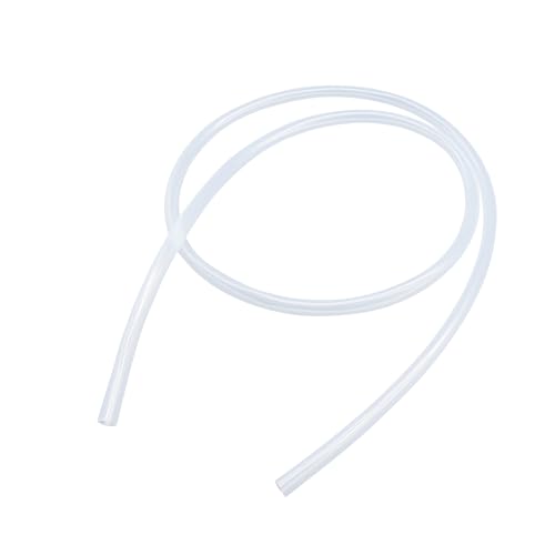 LAVMHAB Silikonschlauch 8mm ID x 10mm OD 1.5 Meter Länge, Lebensmitteltaugliche Schläuche Flexibler Schlauch Klar Wasser Luft Rohre für die Pumpe übertragen LAVMHAB Silikonschlauch 8mm ID x 10mm OD 1.5 Meter Länge, Lebensmitteltaugliche Schläuche Flexibler Schlauch Klar Wasser Luft Rohre für die Pumpe übertragen von LAVMHAB