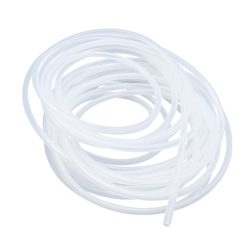 LAVMHAB Silikonschlauch 8mm ID x 10mm OD 8 Meter Länge, Lebensmitteltaugliche Schläuche Flexibler Schlauch Klar Wasser Luft Rohre für die Pumpe übertragen LAVMHAB Silikonschlauch 8mm ID x 10mm OD 8 Meter Länge, Lebensmitteltaugliche Schläuche Flexibler Schlauch Klar Wasser Luft Rohre für die Pumpe übertragen von LAVMHAB