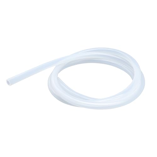 LAVMHAB Silikonschlauch 8mm ID x 12mm OD 1.5 Meter Länge, Lebensmitteltaugliche Schläuche Flexibler Schlauch Klar Wasser Luft Rohre für die Pumpe übertragen LAVMHAB Silikonschlauch 8mm ID x 12mm OD 1.5 Meter Länge, Lebensmitteltaugliche Schläuche Flexibler Schlauch Klar Wasser Luft Rohre für die Pumpe übertragen von LAVMHAB