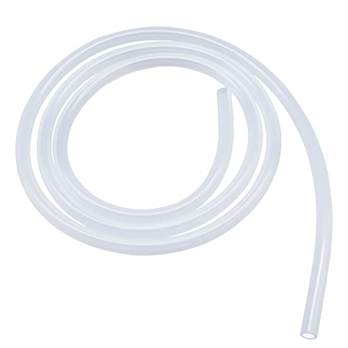 Silikonschlauch 6mm ID X 10mm OD, 1.5 Meter, LAVMHAB Lebensmitteltaugliche Schläuche Flexibler Silikonschlauch Klar Wasser Luft Schläuche Rohre für die Pumpe übertragen Silikonschlauch 6mm ID X 10mm OD, 1.5 Meter, LAVMHAB Lebensmitteltaugliche Schläuche Flexibler Silikonschlauch Klar Wasser Luft Schläuche Rohre für die Pumpe übertragen von LAVMHAB