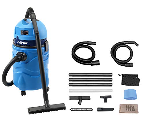 LAVOR Pool-Staubsauger SWIMMY, für die praktische Reinigung von Pools aller Art. 1600 Watt max, 27 kPa, 70 l/s, 35-Liter-Tank von LAVOR