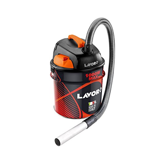 Lavor ASPIRADORES DE CENIZA Ashley 901 Caudal(l/seg) =30,4 Vacío(mbar) =150 mbar Potencia(Motor (W)) =800 (max 1000) depósito =18 von LAVOR