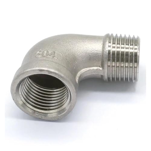 1/2" BSP Female to Male Thread 304 Stainless Steel 90 Degree Elbow Connector Pipe Fitting water oil air 1/2" BSP Female to Male Thread 304 Stainless Steel 90 Degree Elbow Connector Pipe Fitting water oil air von LAVWZDQOWD