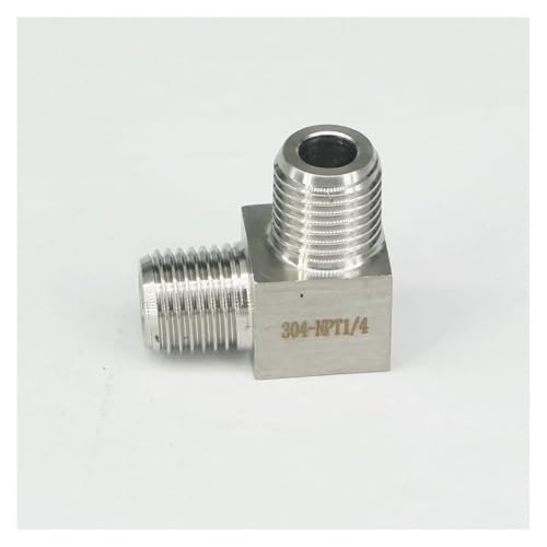 1/4" NPT Male Elbow Pipe Fitting 304 Stainless Steel Water Gas Oil 1/4" NPT Male Elbow Pipe Fitting 304 Stainless Steel Water Gas Oil von LAVWZDQOWD