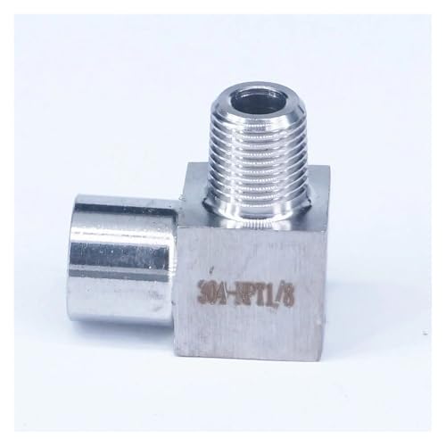 1/8" NPT Female To Male Elbow Pipe Fitting 304 Stainless Steel Water Gas Oil 1/8" NPT Female To Male Elbow Pipe Fitting 304 Stainless Steel Water Gas Oil von LAVWZDQOWD