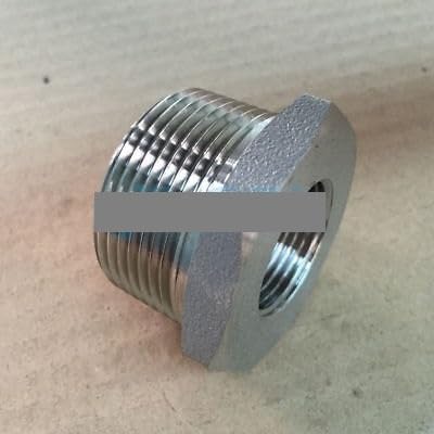 1-1/2" NPT Male x 1-1/4" NPT Female 304 Stainless Steel Reducing Bush Forged Pipe Fitting 3000 PSI Water Gas Oil 1-1/2" NPT Male x 1-1/4" NPT Female 304 Stainless Steel Reducing Bush Forged Pipe Fitting 3000 PSI Water Gas Oil von LAVWZDQOWD