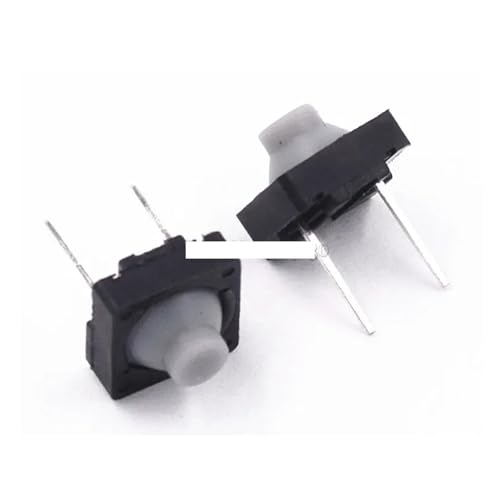 100PC Tact Switch 8 * 8mm DIP switches 2P conductive buttons feel silicone button switch touch switch Middle 2 pins von LAVWZDQOWD