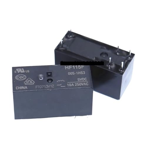 10PCS Relay HF- JQX-115F- 005-1HS3 (551) 6PIN 16A 250VAC von LAVWZDQOWD