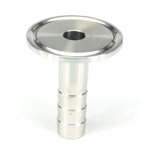 10mm Tube Barbed- Tri Clamp 1/2" Ferrule O/D 25mm 304 Stainless Steel Ferrule Clamp Pipe Connector Fitting 10mm Tube Barbed- Tri Clamp 1/2" Ferrule O/D 25mm 304 Stainless Steel Ferrule Clamp Pipe Connector Fitting von LAVWZDQOWD