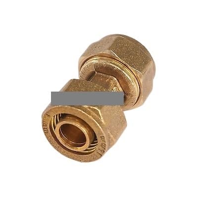 12x16mm IDxOD PEX-AL-PEX Tube Straight Brass Compression Pipe Fitting Connector 12x16mm IDxOD PEX-AL-PEX Tube Straight Brass Compression Pipe Fitting Connector von LAVWZDQOWD
