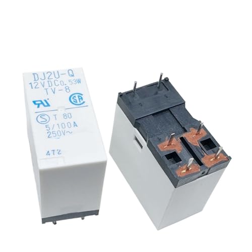 1pc DJ2U-Q 12VC 0.53W TV-8 Relay 6pins 1pc DJ2U-Q 12VC 0.53W TV-8 Relay 6pins von LAVWZDQOWD