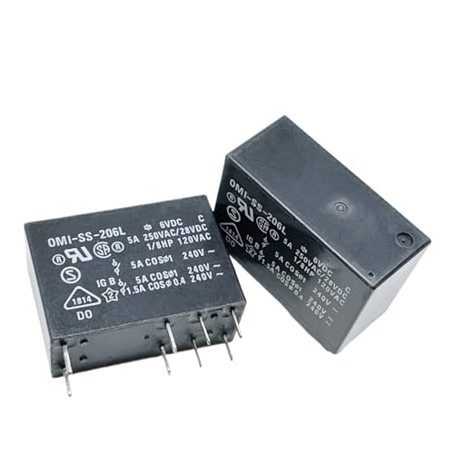 1pc OMI-SS-206L (14F2C-5A-6VDC) Relay 8pins von LAVWZDQOWD
