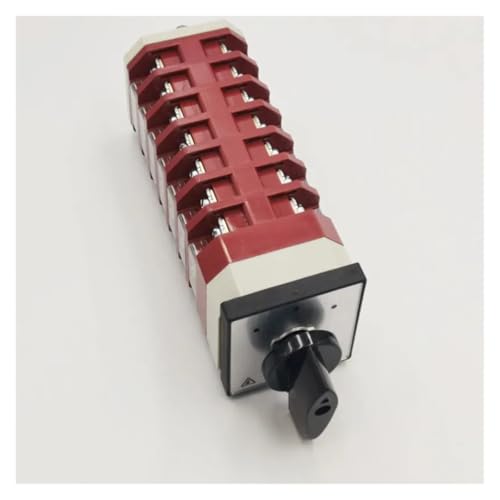 28 Terminals 3 Postions Rotary Cam Combination Switch AC 380V 220V von LAVWZDQOWD